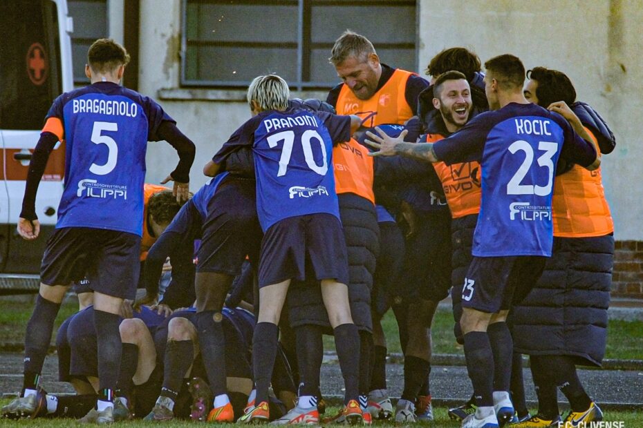 Serie D: vittoria di misura per la Clivense contro la Castellanzese