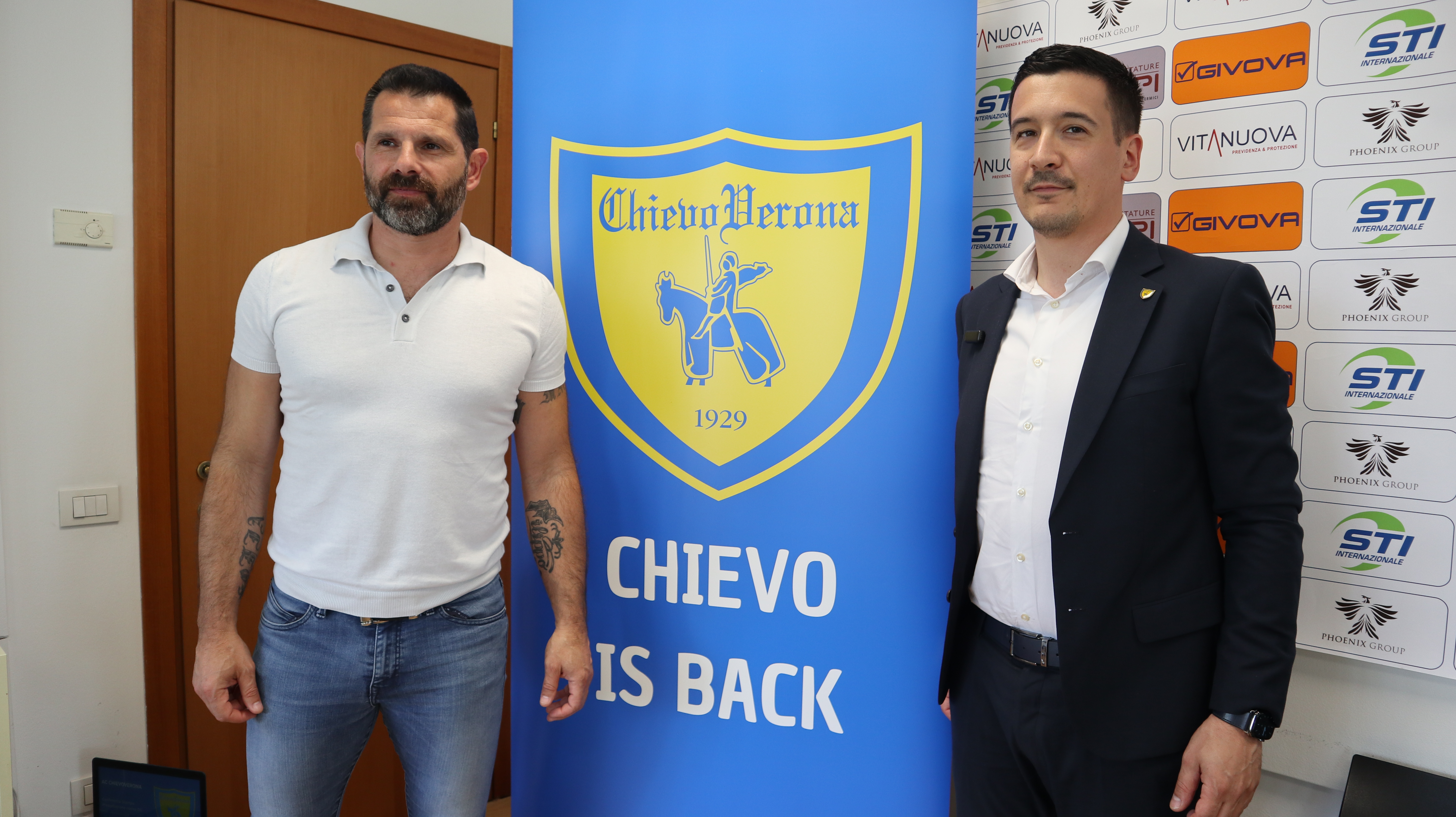 chievoverona: presentato il ds sacchetto