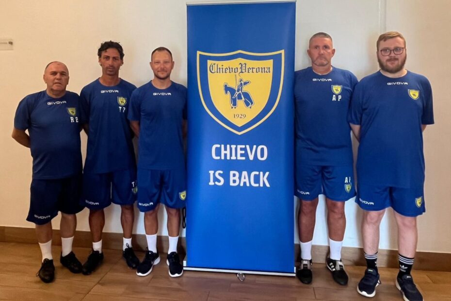 Serie D, il Chievoverona presenta lo staff tecnico di Pontarollo